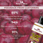 Nature Glow Herbal 4-In-1 Onion Hair Oil | Grocsy