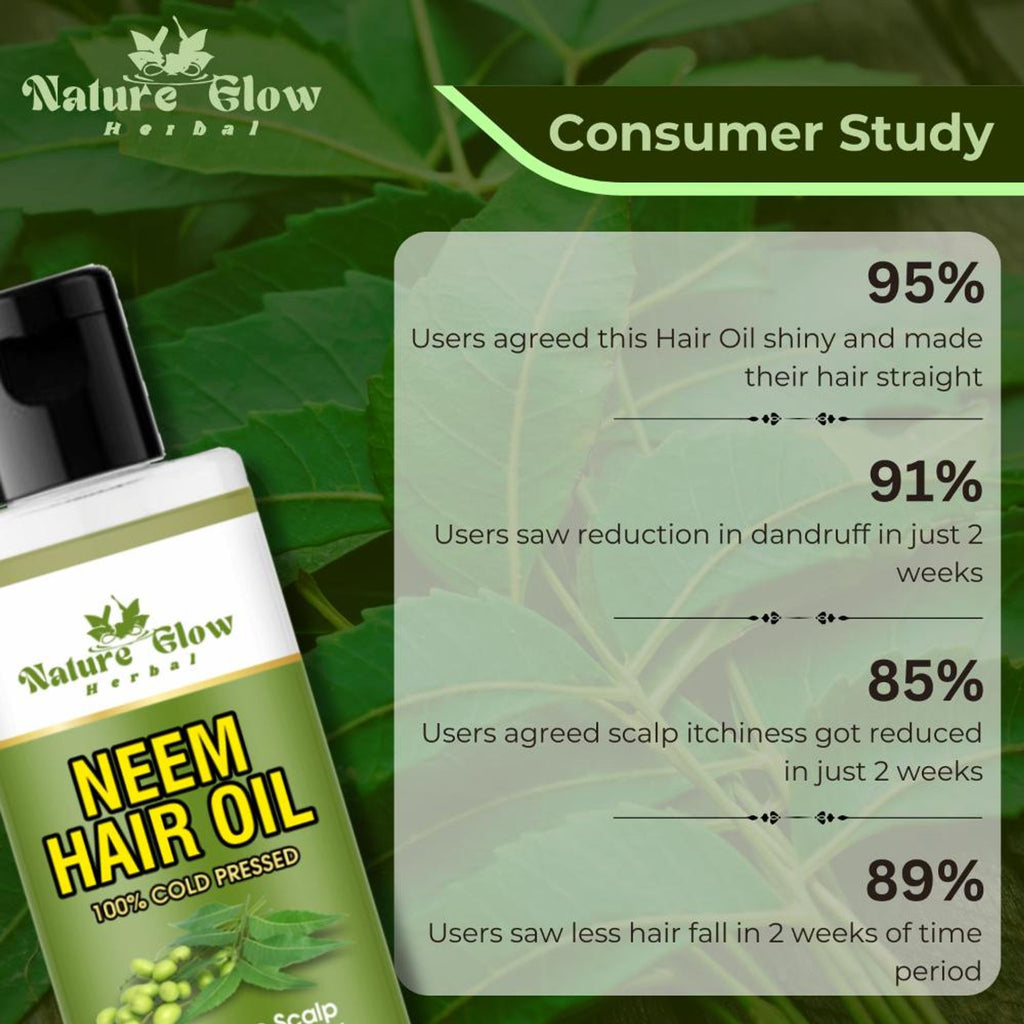 Nature Glow Herbal Neem Oil | Grocsy