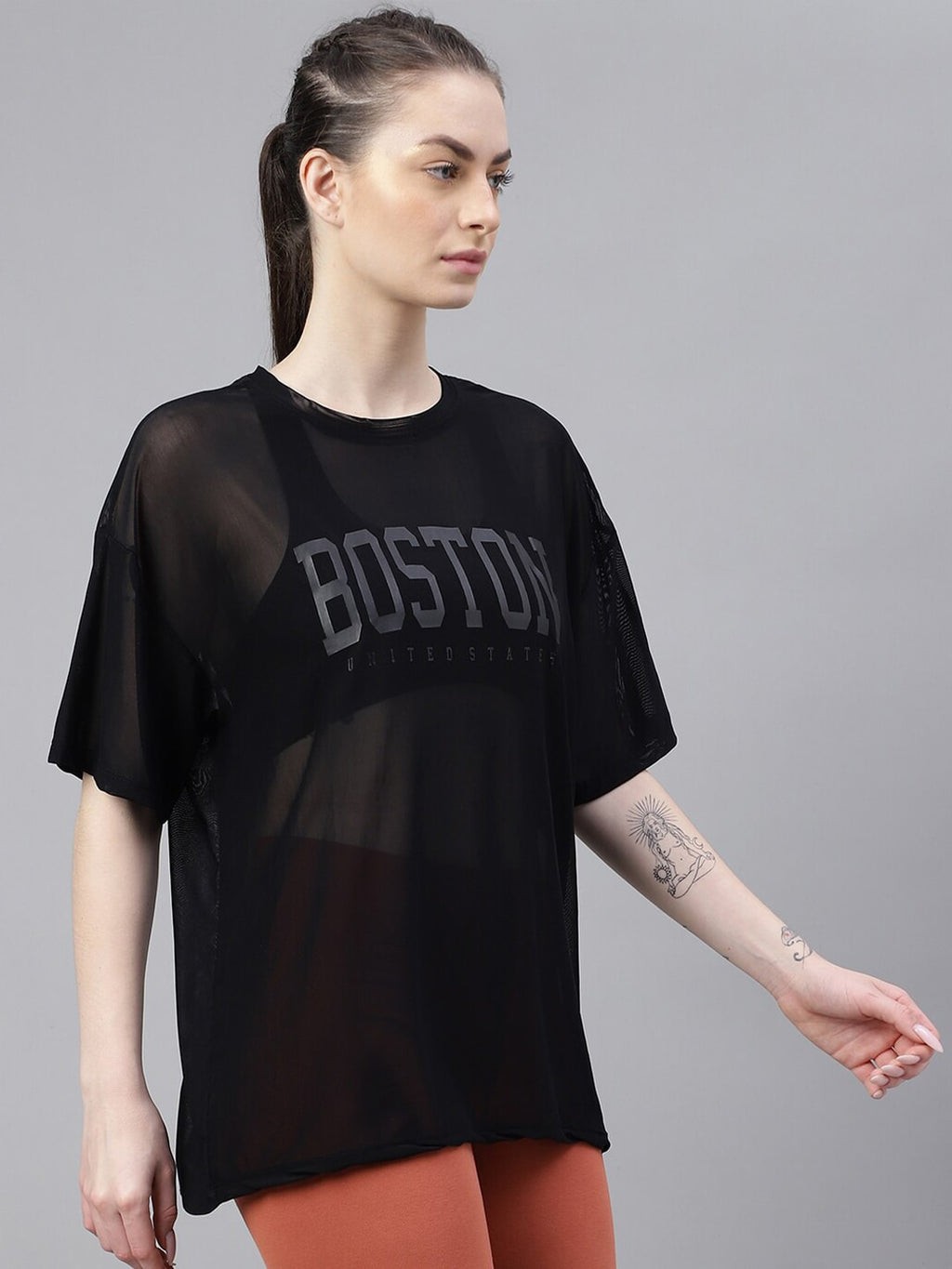 MKH Typography Printed Dri-FIT T-shirt | Grocsy
