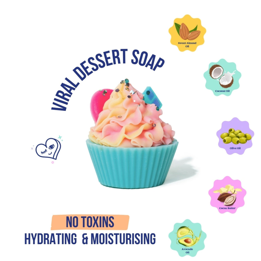 The Sass Bar Glow-up Cupcake Soap | Grocsy