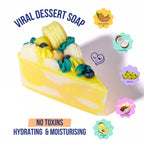 The Sass Bar Lemon Blueberry Cake Soap | Grocsy