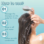 WishCare Hydrating AHA BHA Anti Dandruff Shampo-Reduces Flakes & Itchiness-100% Dandruff Reduction | Grocsy