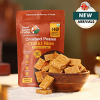 Sweet Karam Coffee Crushed Peanut Chikki Bites (Zero White Sugar) | Grocsy