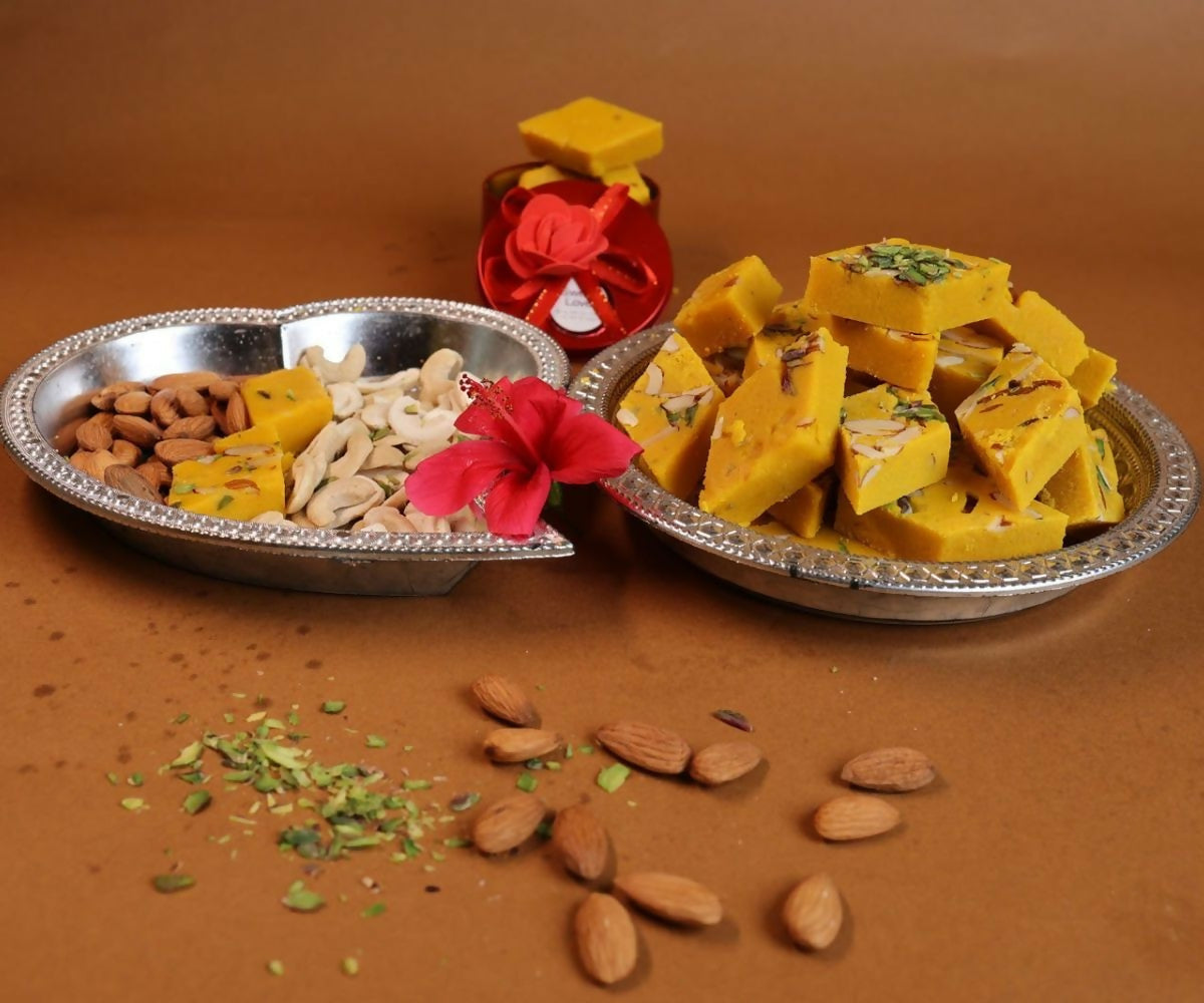 Pothgaal Sweets Kesar Burfi | Grocsy