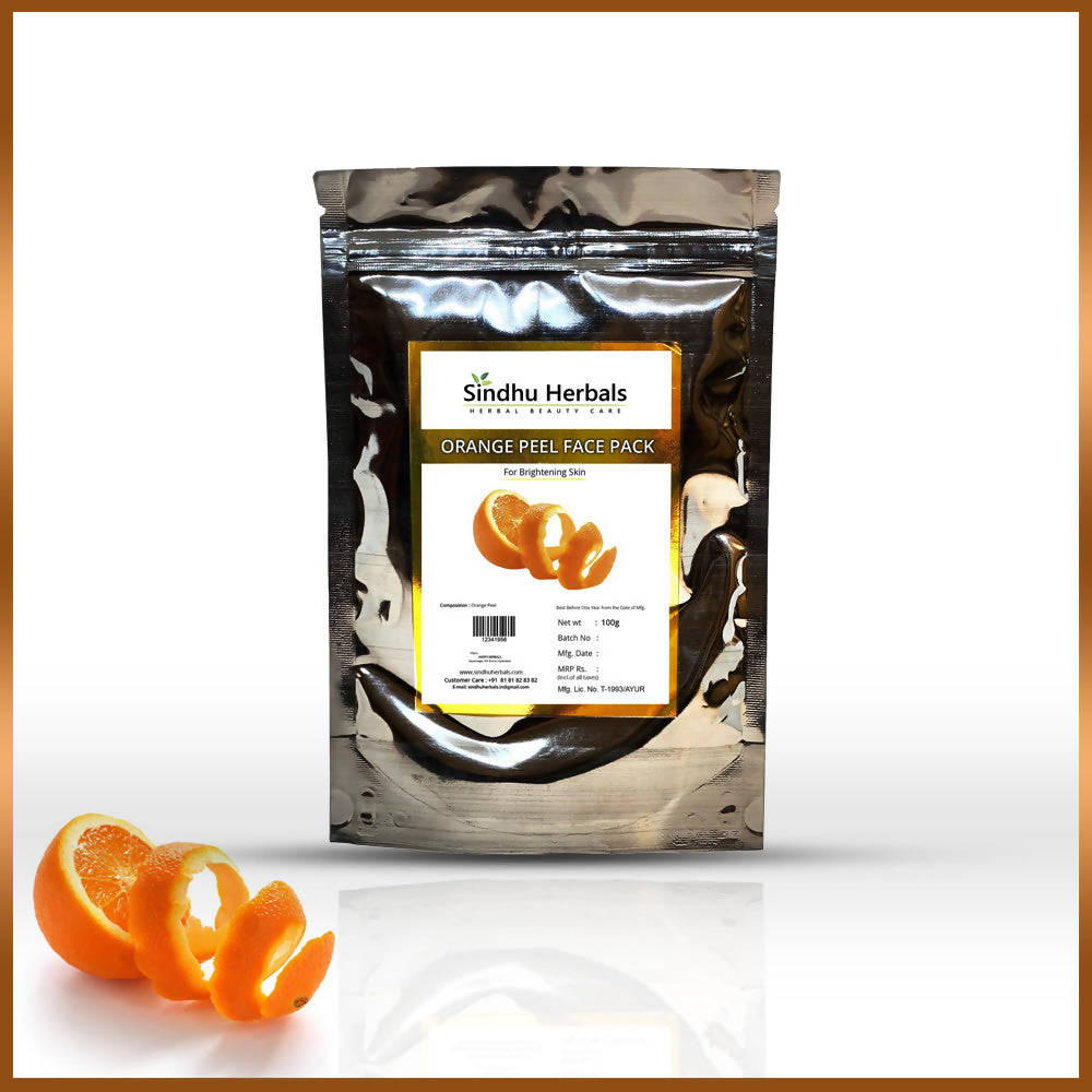 Sindhu Herbals Orange Peel Face Pack | Grocsy