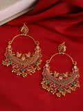 Shoshaa Gold-Polished Handcrafted Contemporary Chandbalis