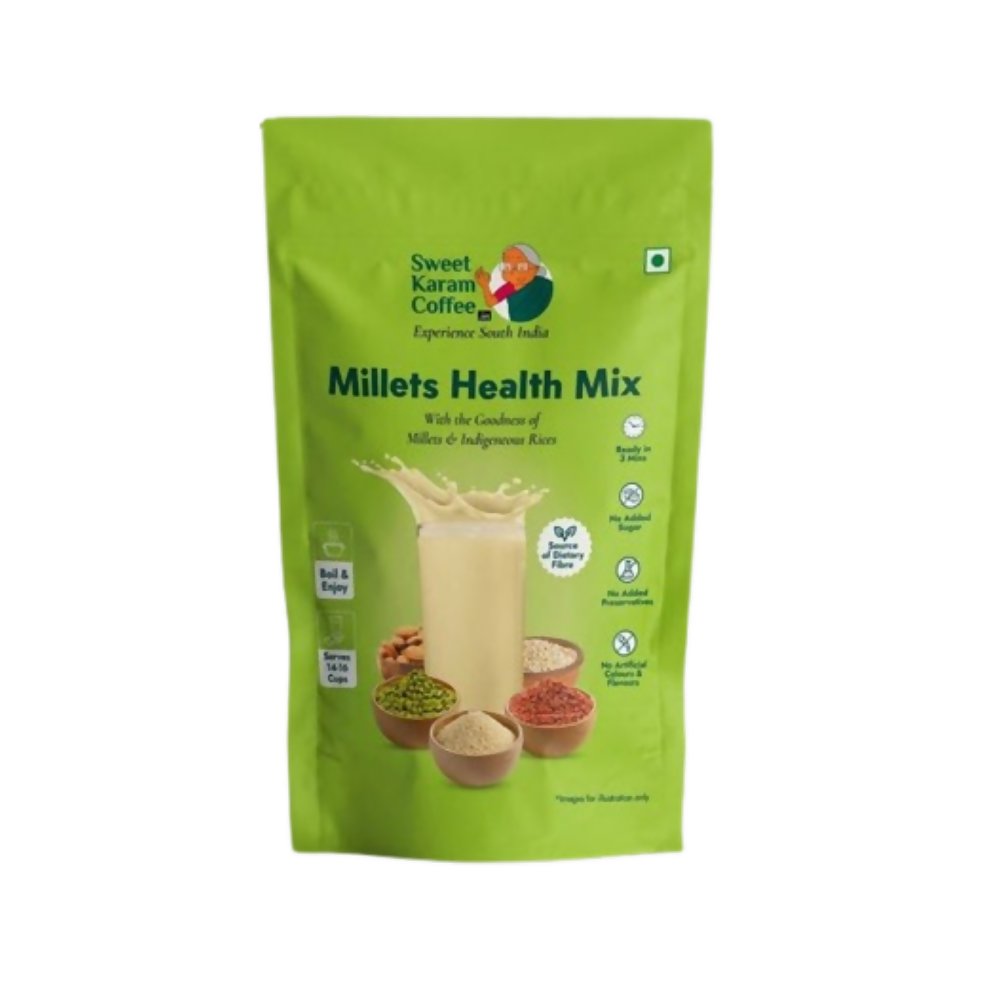 Sweet Karam Coffee Millets Health Milk Mix (Kanji Maavu) | Grocsy