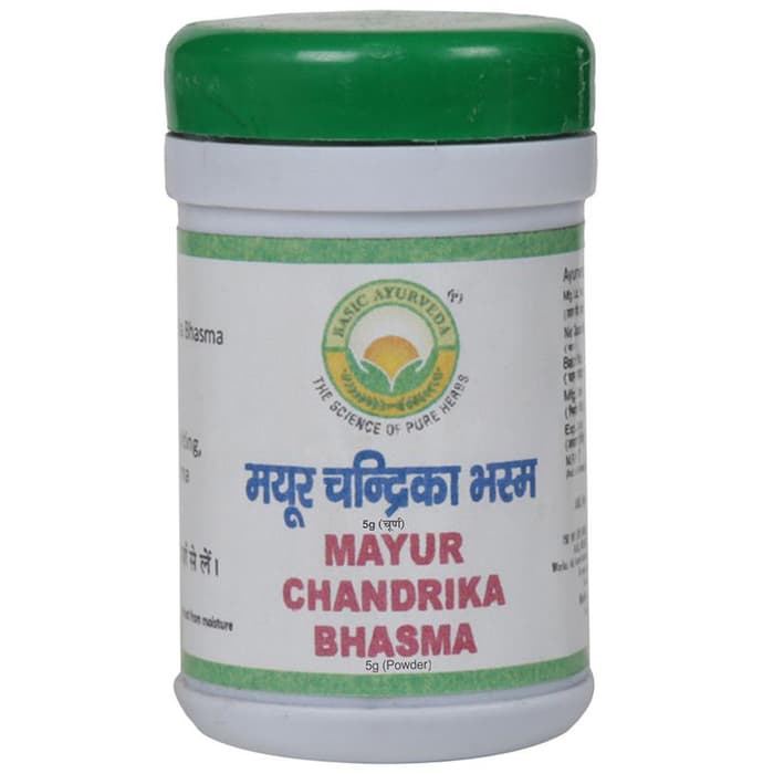 Basic Ayurveda Mayur Chandrika Bhasma | Grocsy