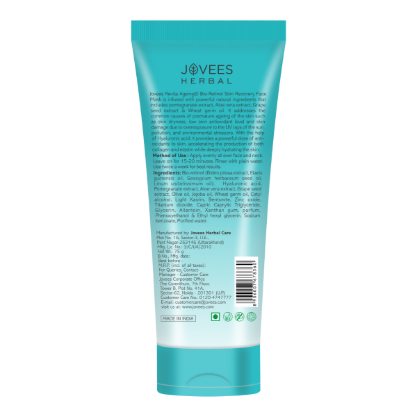 Jovees Bio-Retinol Revita Ageing Face Mask | Grocsy