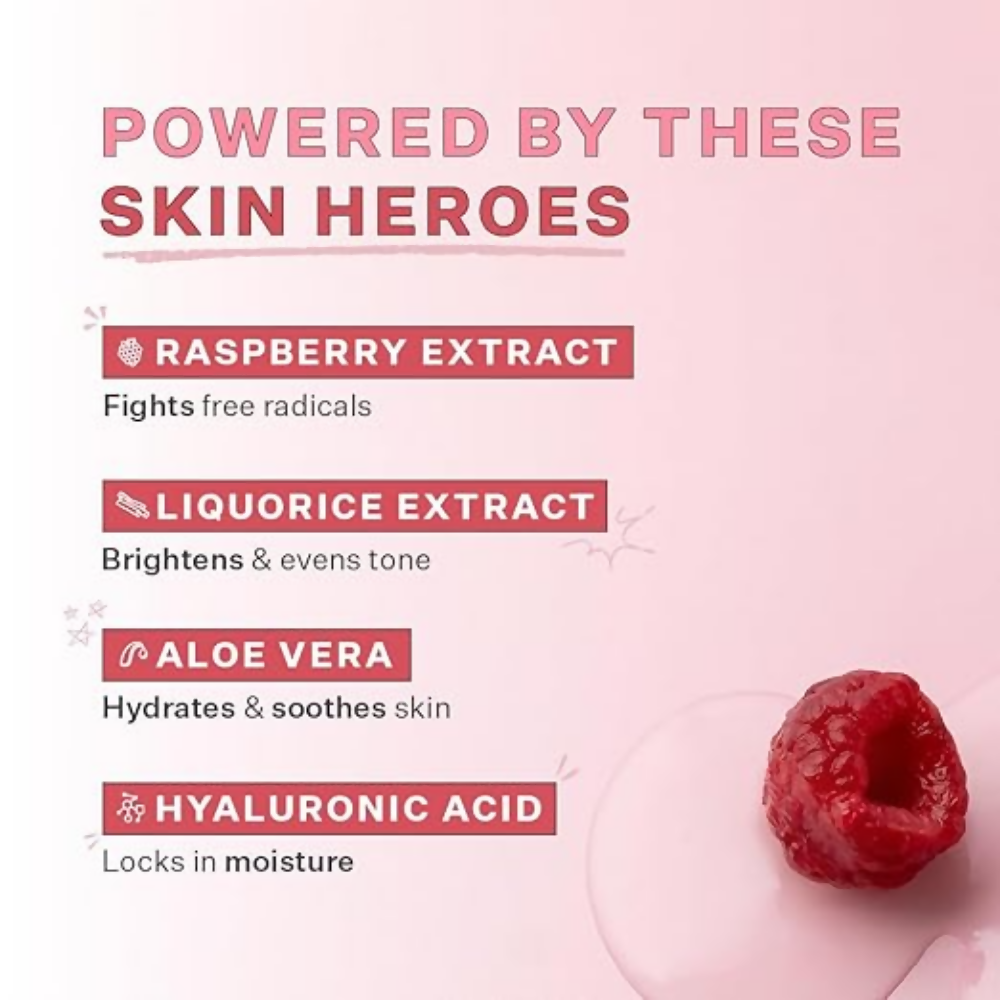 Bayla Skin Raspberry Face Wash | Grocsy
