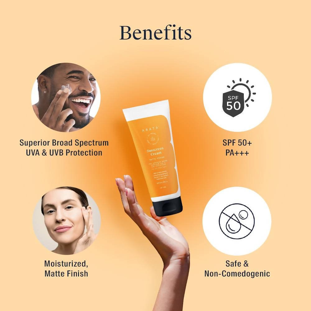 Arata Sunscreen Cream | Grocsy