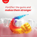 Colgate Total Plaque Release Toothpaste | Tooth Paste with Amino Foam & Zinc | Colgate Paste Toothpaste for Stronger Gums | 3X More Effective at Fighting Plaque - Natural Mint (80gm)(2.8 Ounce) | Grocsy