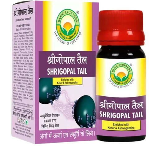 Basic Ayurveda Shri Gopal Tail | Grocsy