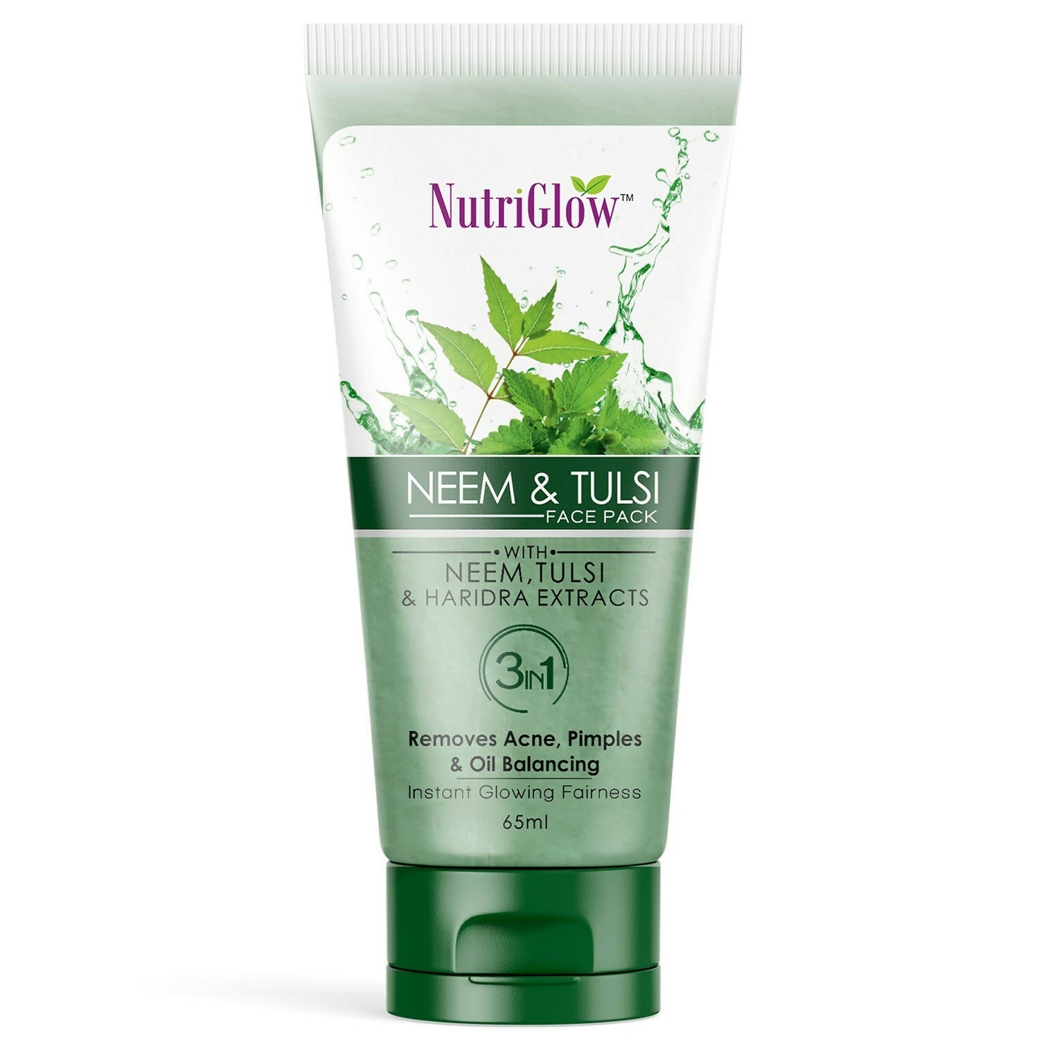 NutriGlow Neem & Tulsi Face Pack | Grocsy