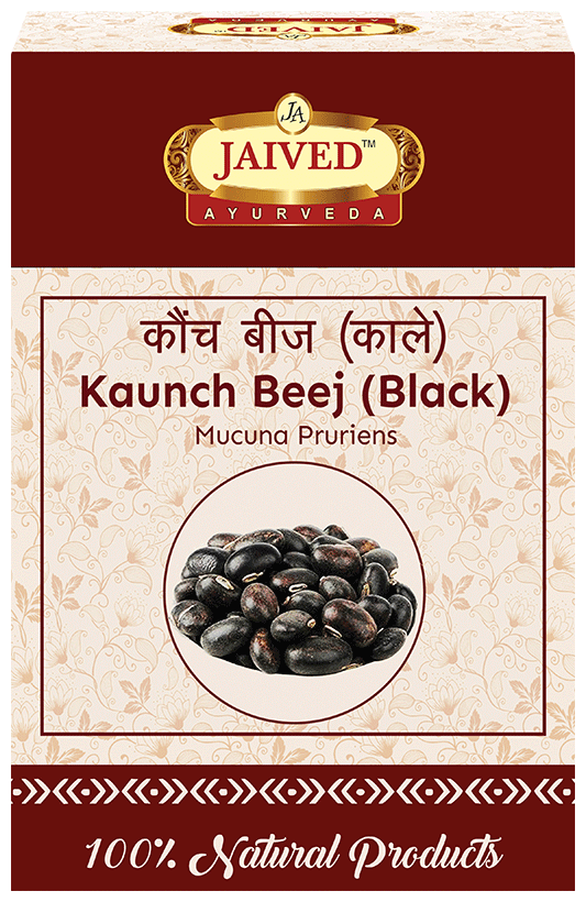 Jaived Ayurveda Kaunch Beej (Black)| Boosts Vitality, Enhances Energy | Grocsy