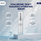 AHC Hyaluronic Dewy Moisturising Radiance Face Serum - Korean skincare | Grocsy