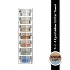 PAC Studio Pigment Tower Crystal Light - 7 in 1 Loose Glitter Eyeshadow, High Impact Payoff, Non Chunky | Grocsy