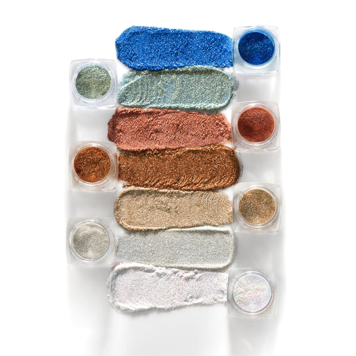 PAC Studio Pigment Tower Crystal Light - 7 in 1 Loose Glitter Eyeshadow, High Impact Payoff, Non Chunky | Grocsy