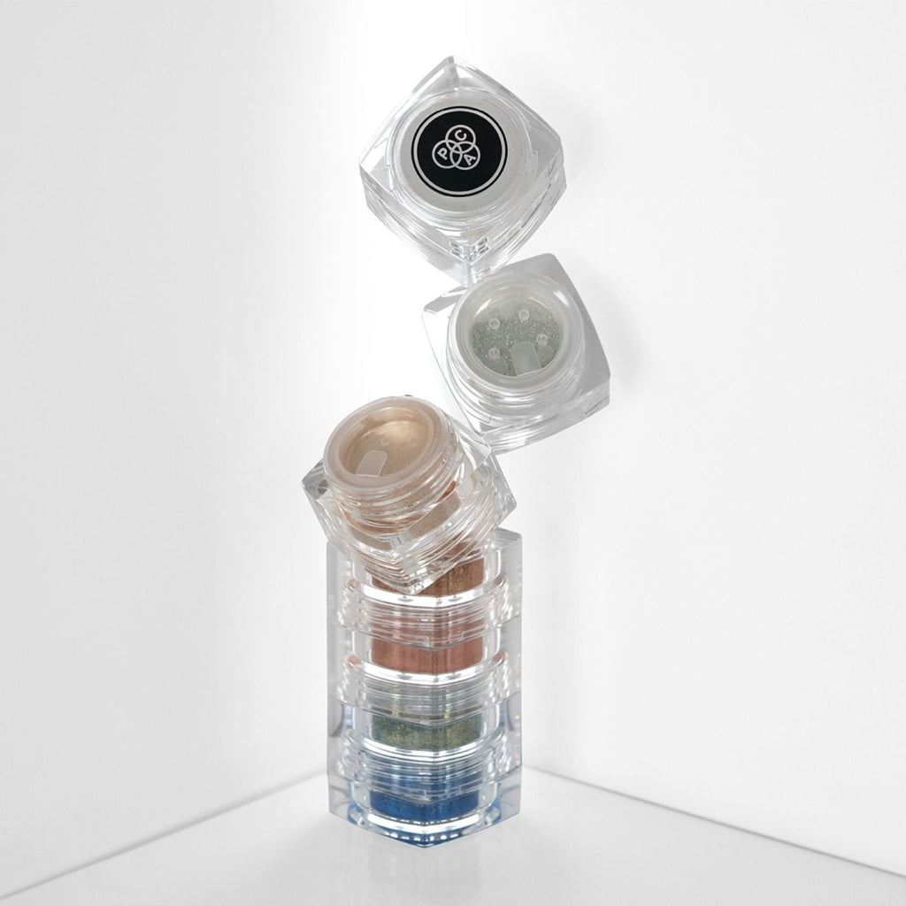 PAC Studio Pigment Tower Crystal Light - 7 in 1 Loose Glitter Eyeshadow, High Impact Payoff, Non Chunky | Grocsy