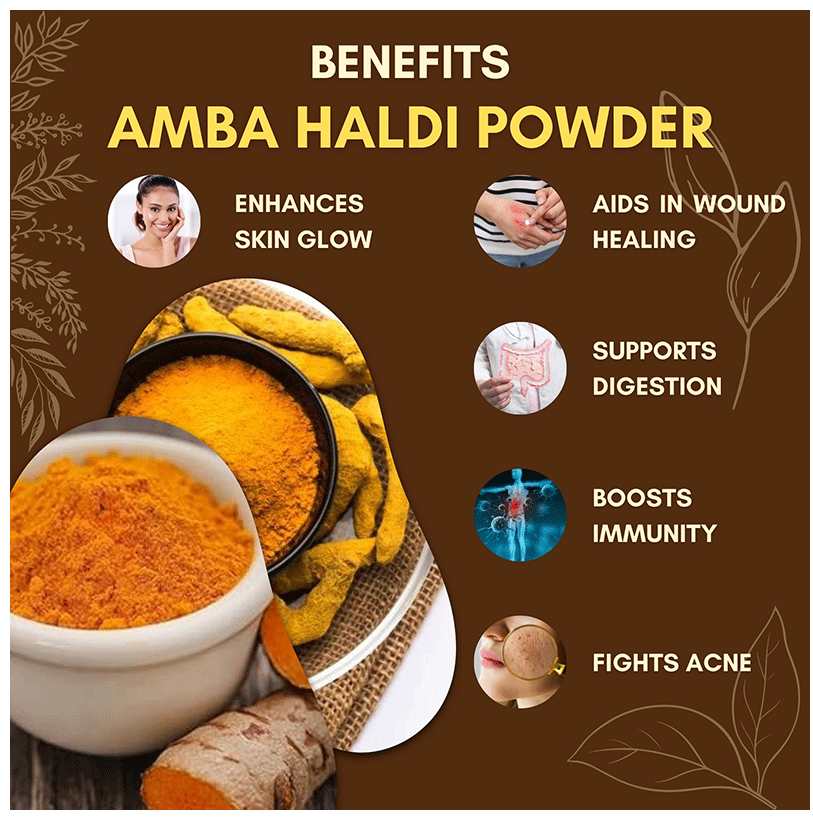 Jaived Ayurveda Amba Haldi Powder | Grocsy
