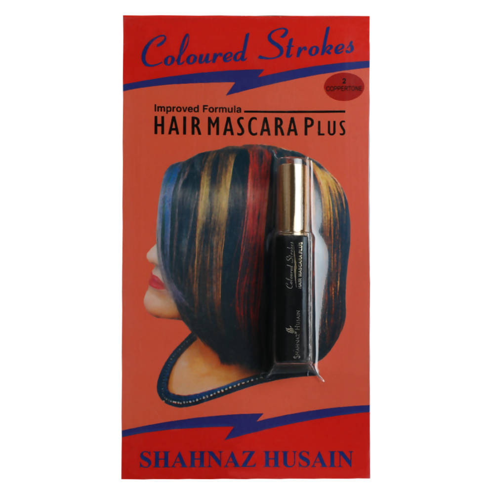 Shahnaz Husain Hair Mascara Plus Shade No.2 Copper Tone | Grocsy