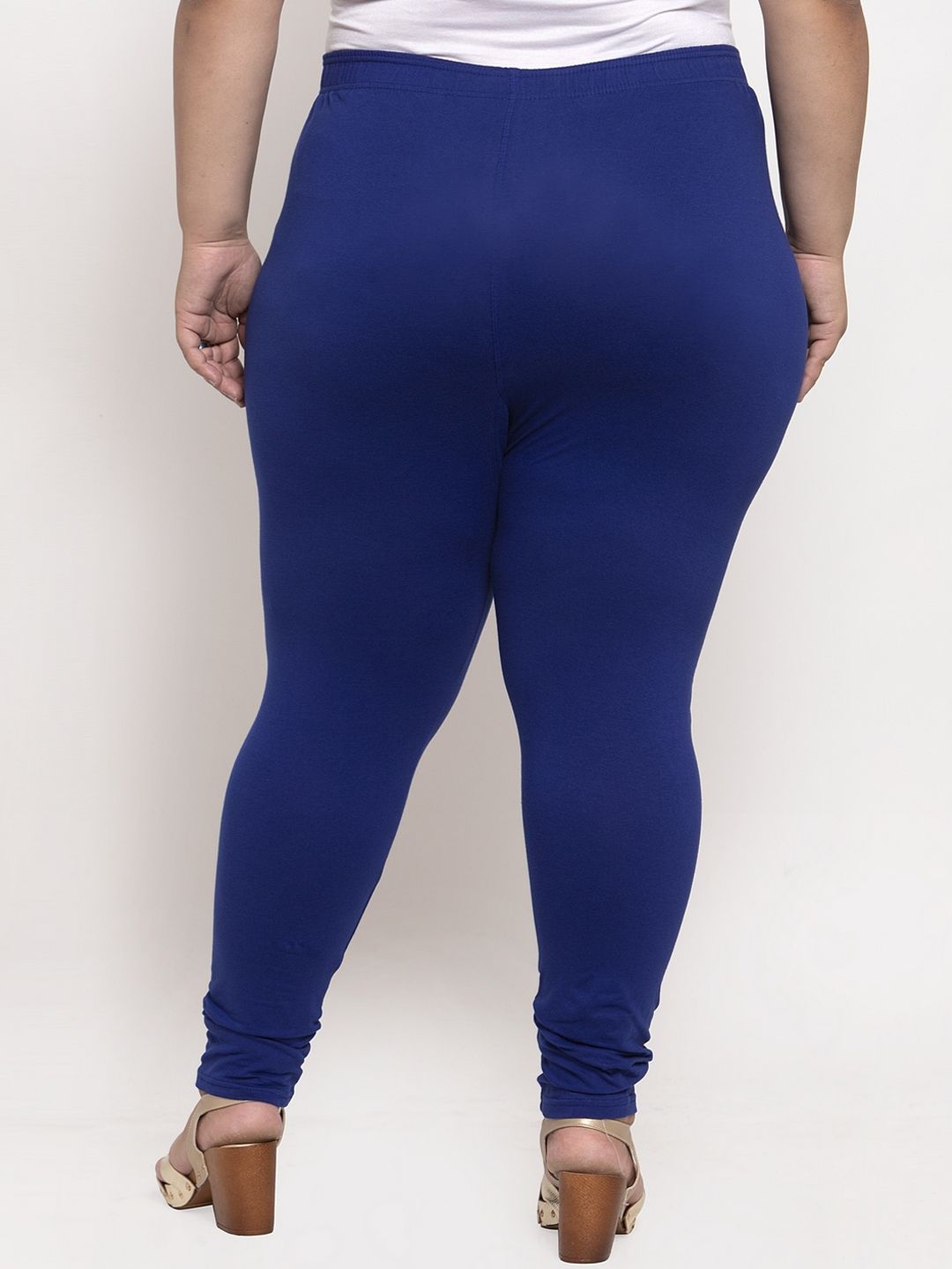 TAG 7 Women Plus Size Ankle Length Cotton Leggings | Grocsy
