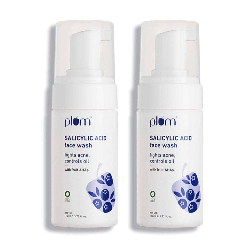 Plum 1% Encapsulated Salicylic Acid Foaming Face Wash | Grocsy