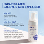 Plum 1% Encapsulated Salicylic Acid Foaming Face Wash | Grocsy