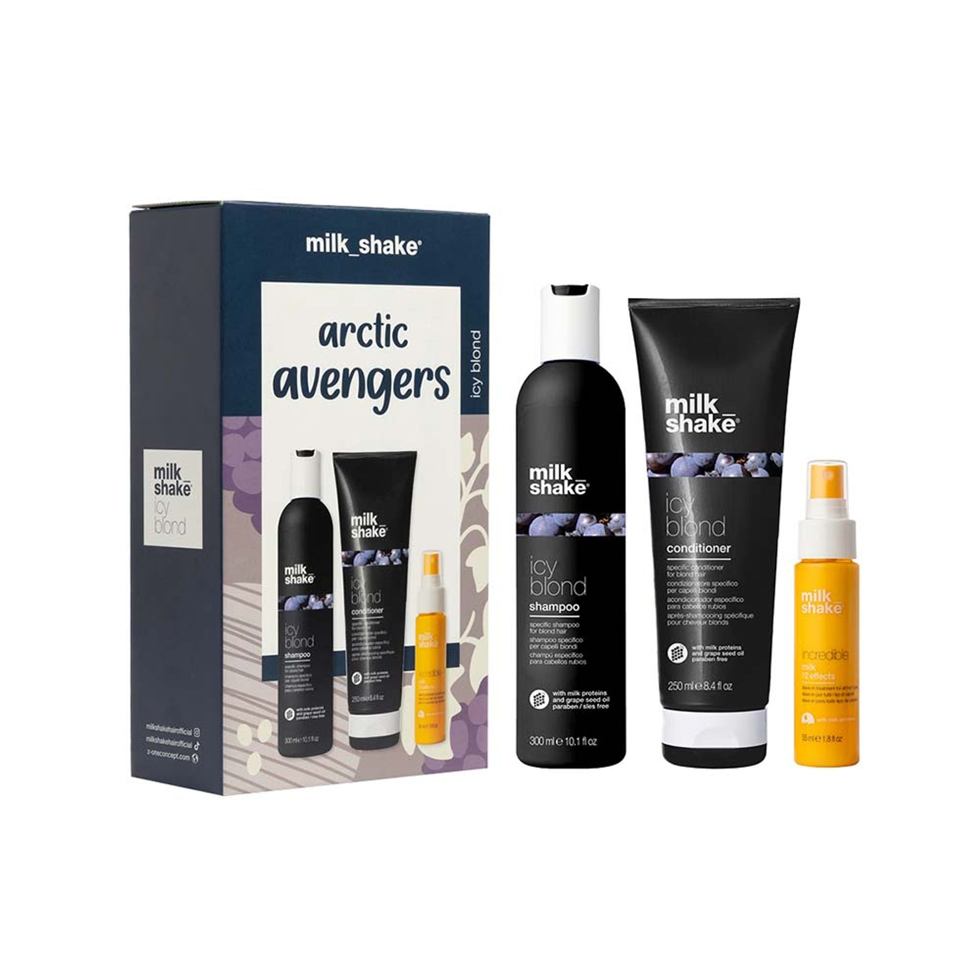 Milkshake Artic Avengers Icy Blond Combo | Grocsy