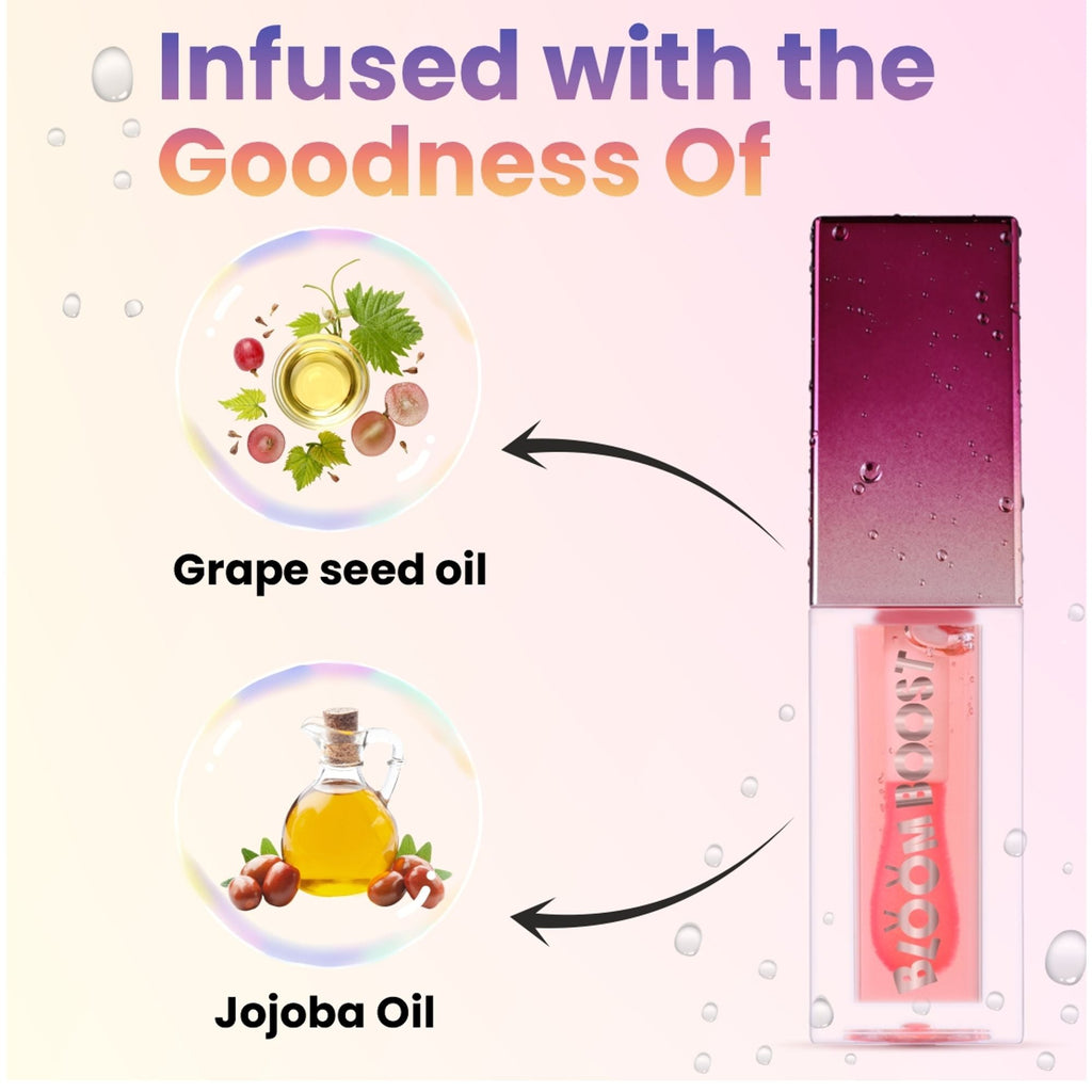 Matt Look Bloom Boost Magic Lip & Cheek Oil - Pink Delight | Grocsy