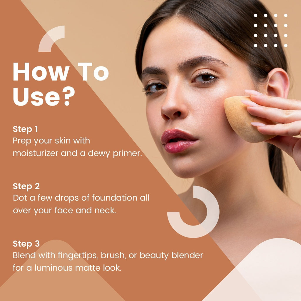 Matt Look Magic Twist Foundation | Grocsy
