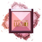 Matt Look Lumi 4 Baked Blusher & Highlighter - Dewy Rose | Grocsy