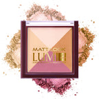 Matt Look Lumi 4 Baked Blusher & Highlighter - Lust Of Love | Grocsy