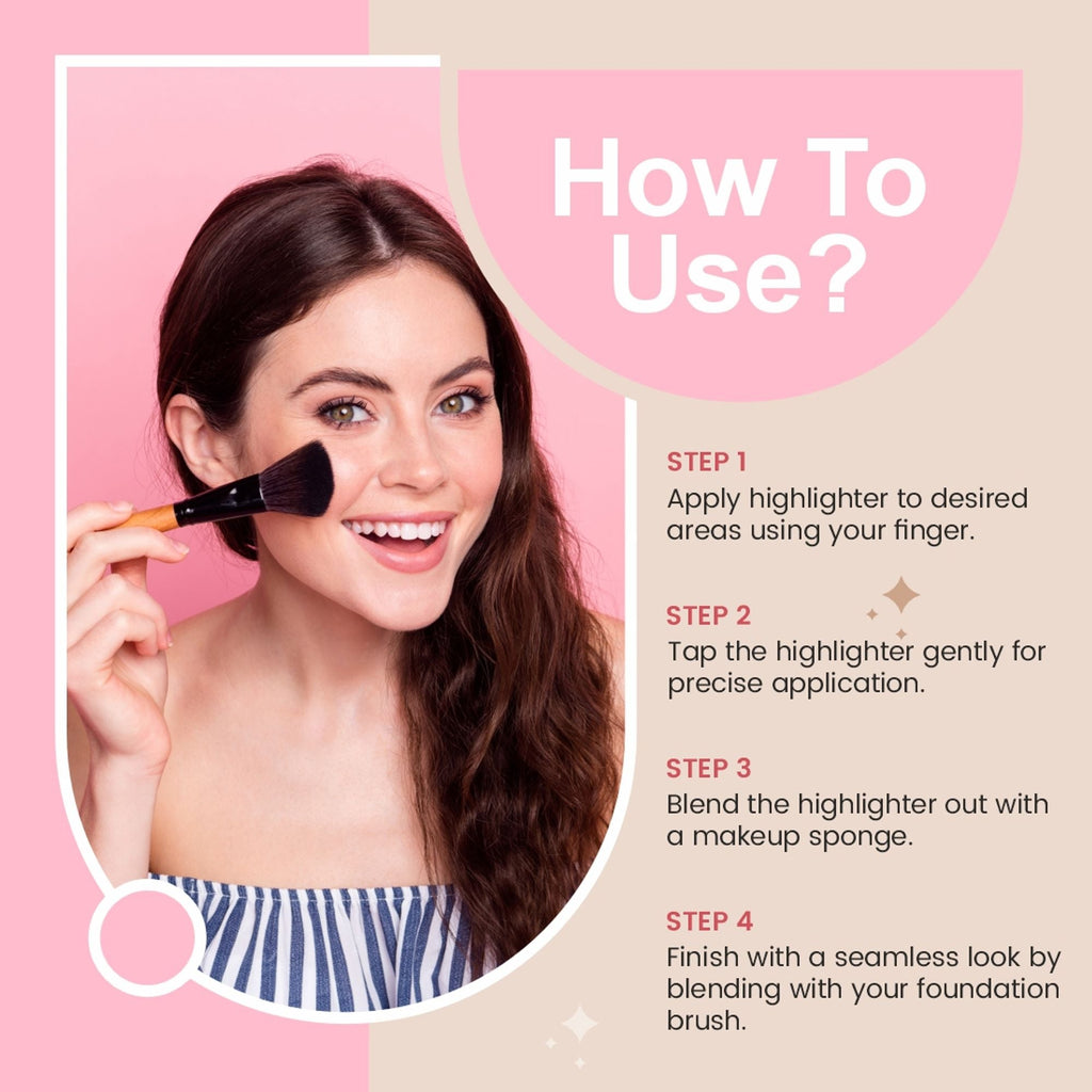 Matt Look Lumi 4 Baked Blusher & Highlighter - Golden Hours | Grocsy