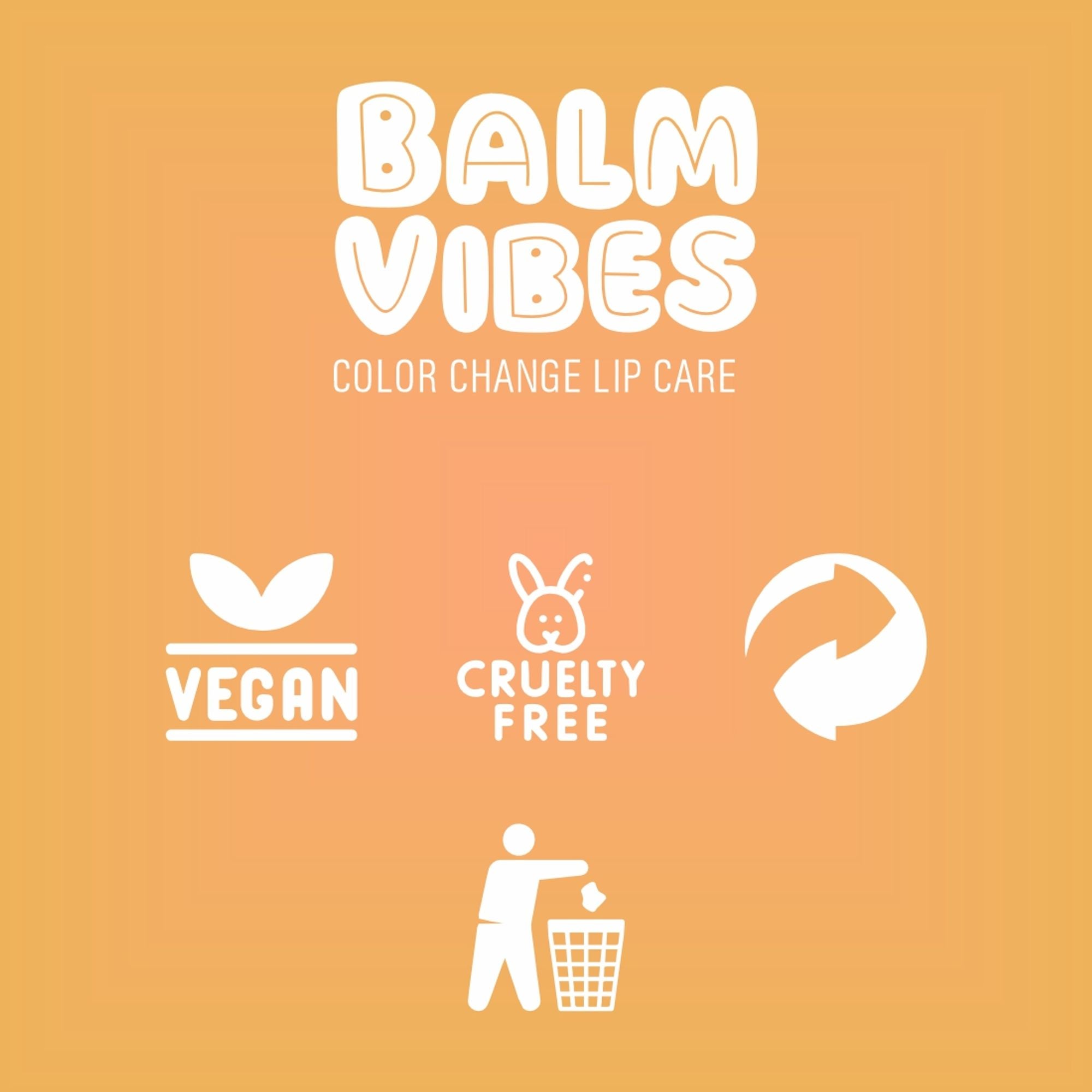 Matt Look Balm Vibes Color Change Lip Balm - Summer Melon | Grocsy