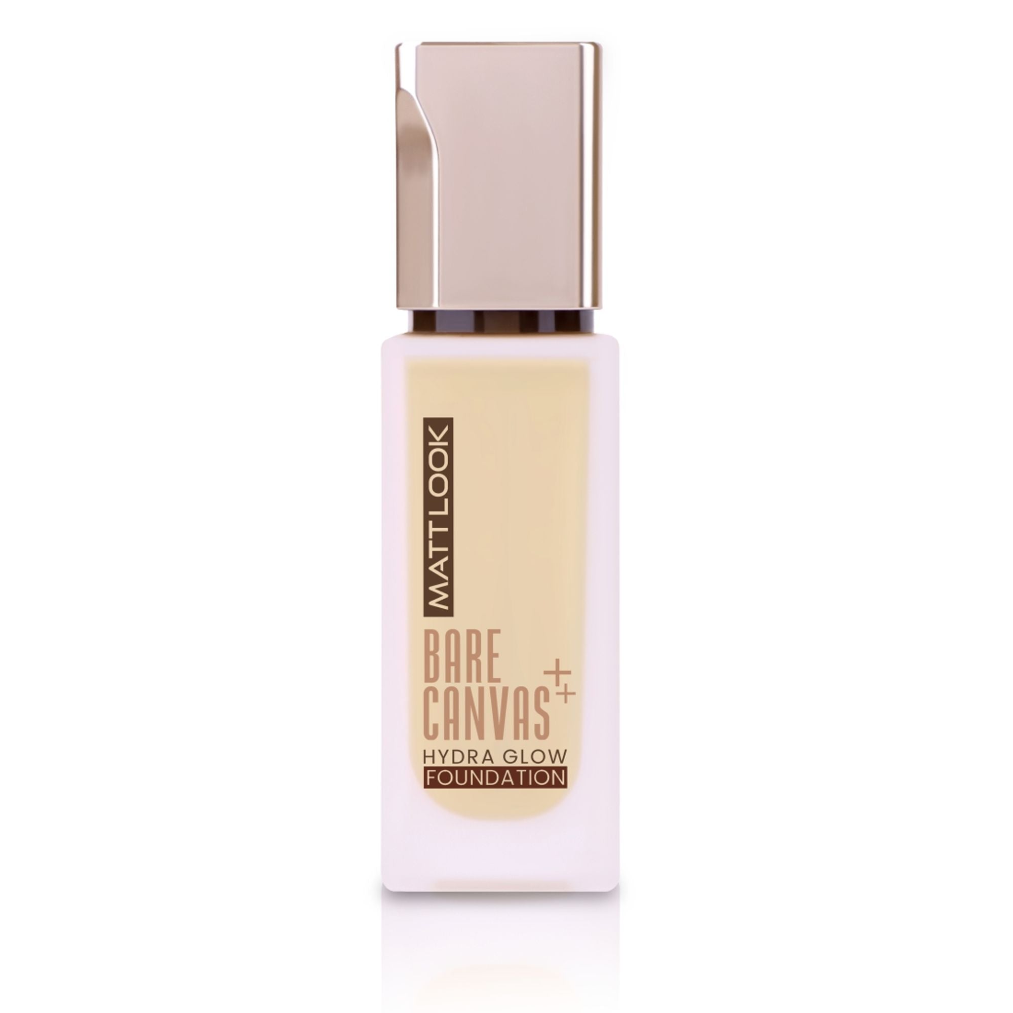 Matt Look Bare Canvas Hydra Foundation - Natural Glow | Grocsy