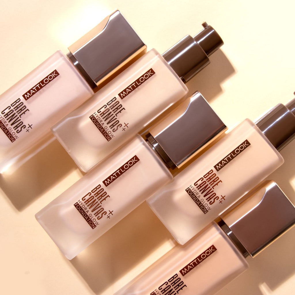 Matt Look Bare Canvas Hydra Foundation - Peach Glow | Grocsy
