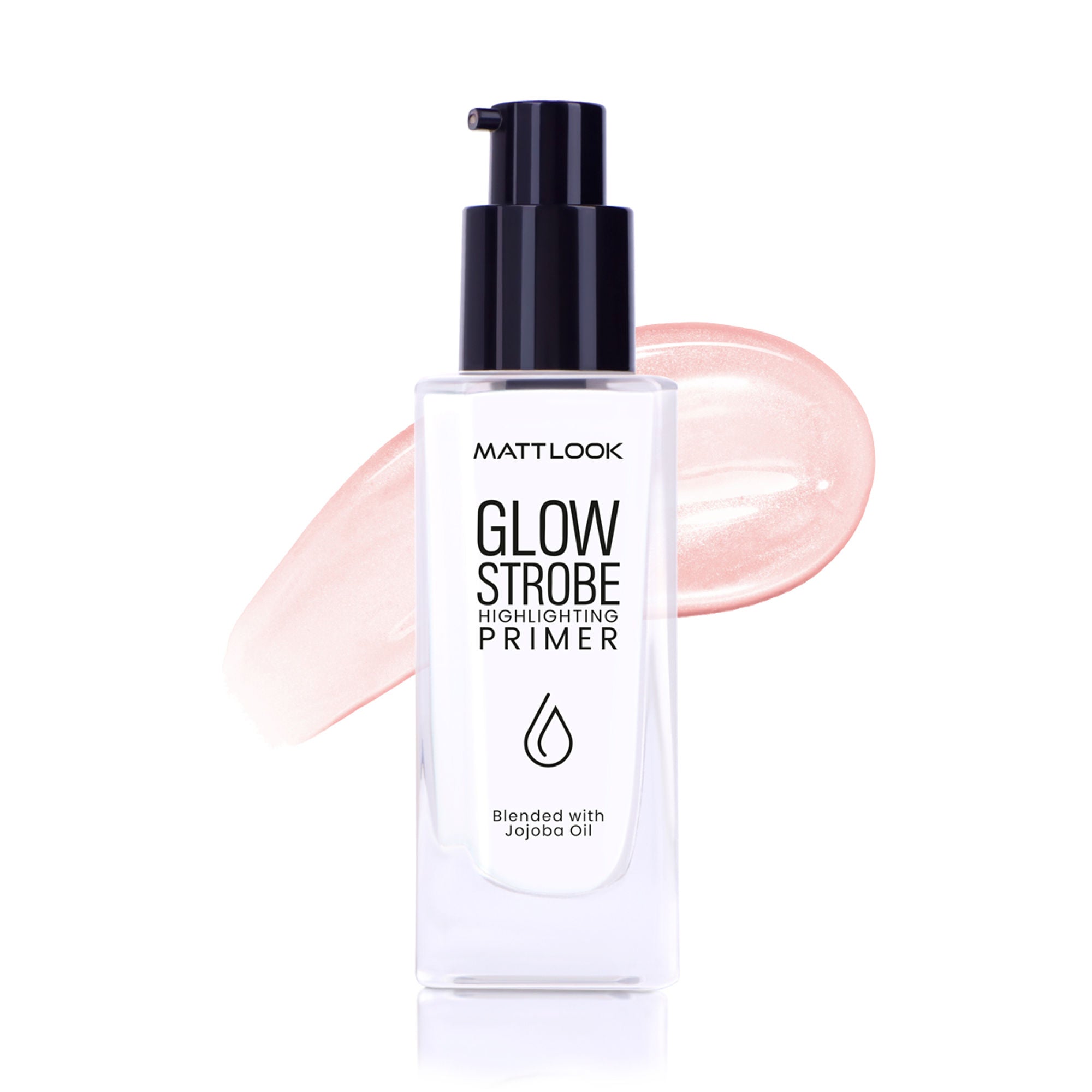 Matt Look Glow Strobe Highlighting Primer - Rosy Glow | Grocsy