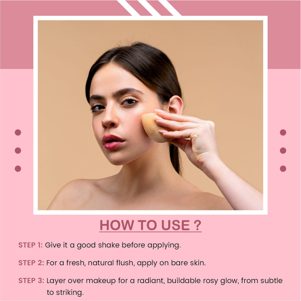 Matt Look Glow Strobe Highlighting Primer - Rosy Glow | Grocsy