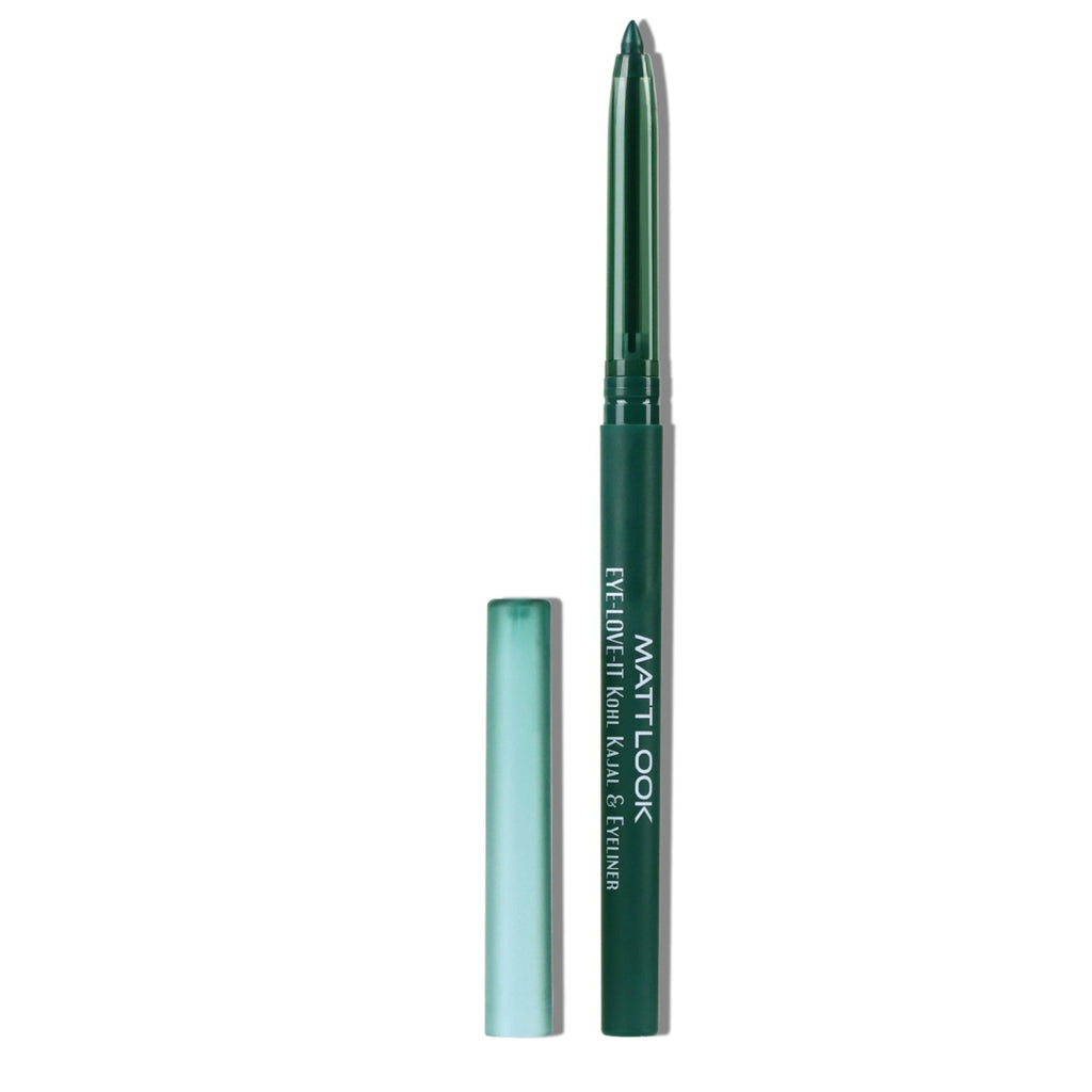Matt Look Eye Love It Kohl Kajal & Eyeliner - Green | Grocsy