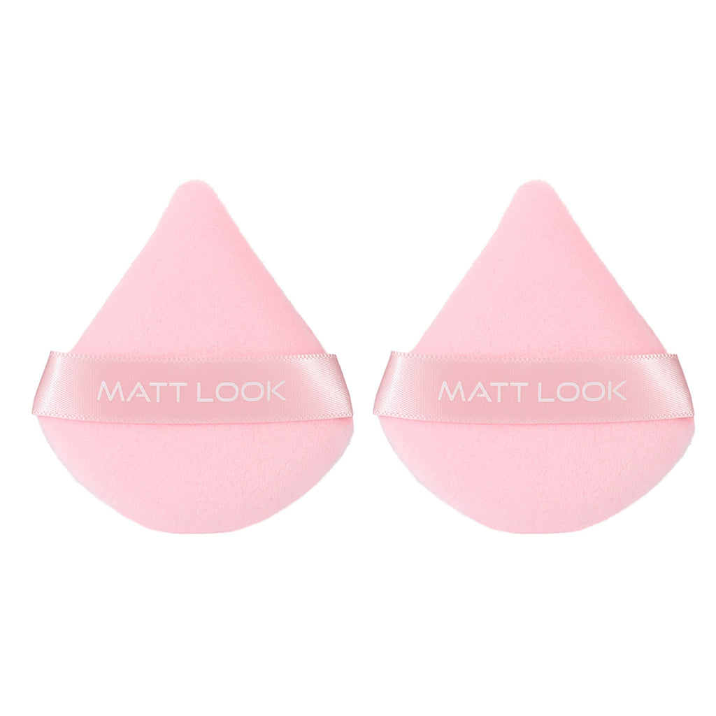 Matt Look Pizza Clouds Powder Pink Puff - Pack Of 2 | Grocsy