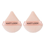 Matt Look Pizza Clouds Powder Beige Puff - Pack Of 2 | Grocsy