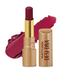 Matt Look Desi Diva HD Matte Lipstick - Berry Plum-14 | Grocsy