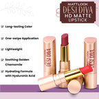 Matt Look Desi Diva HD Matte Lipstick - Deep Cocoa-18 | Grocsy