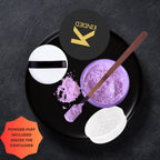KINDED Setting Loose Powder with Puff - Violet Purple | Grocsy