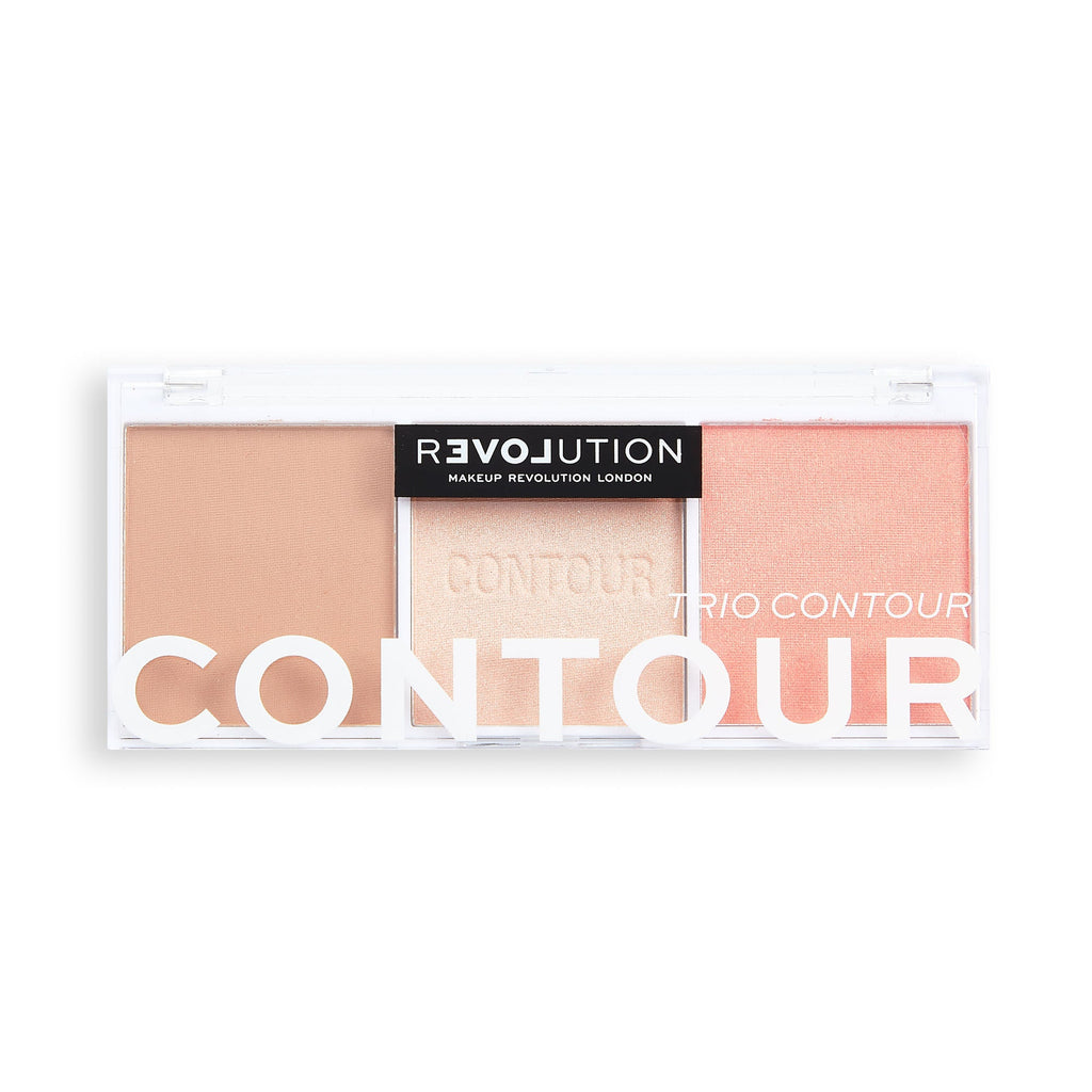 Relove Colour Play Contour Trio Palette Baked Sugar - Sugar | Grocsy
