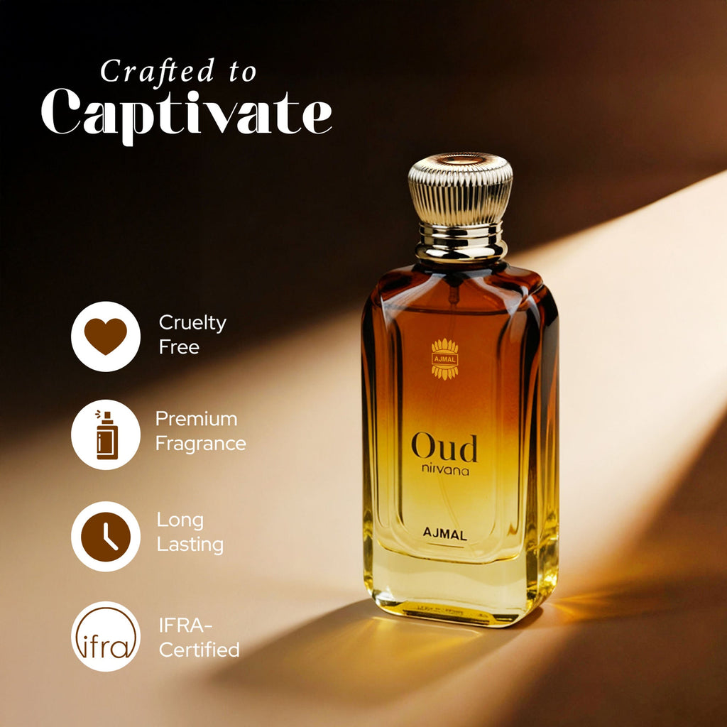 Ajmal India Oud Nirvana Classic Oud Eau De Perfume | Grocsy