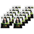Nisha Quick Color Henna-Based Hair Color-Natural Black | Grocsy