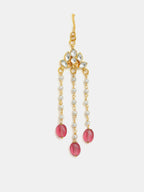 Ruby Raang Floral Pearl Hair Jewelry | Grocsy