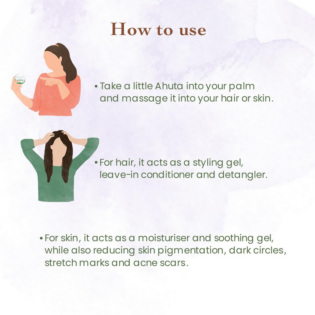 The Secret Hair Care Ahuta Absolute Aloevera Gel | Grocsy